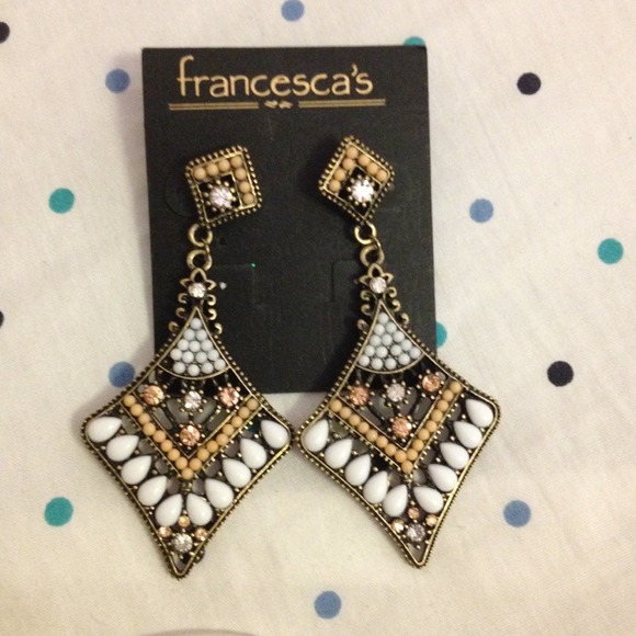 Francesca's earrings. Very CHEAP