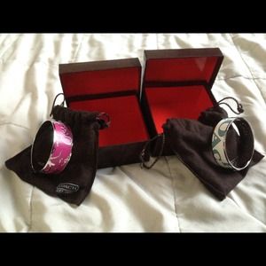 Coach bracelets