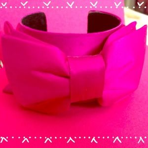 Pink Satin Cuff