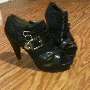 Blue heels from Charlotte ruse