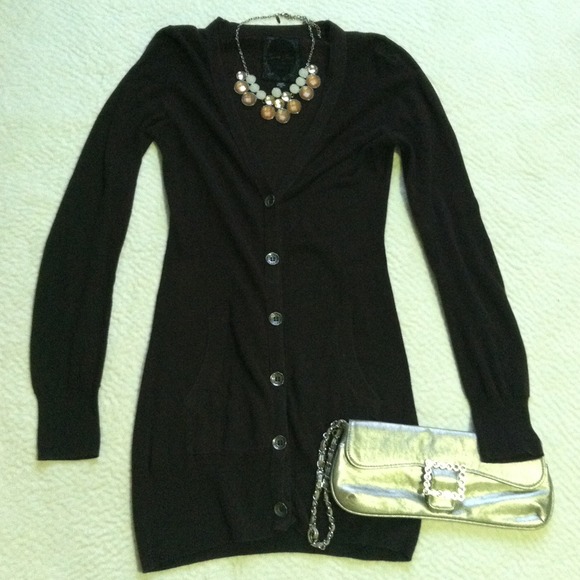 Guess Sweaters - Brown Guess cardigan