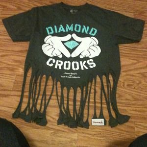 Diamond and crooks shirt