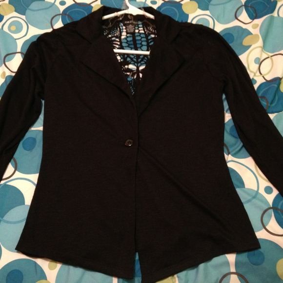 Black Blazer Cardigan NWOT