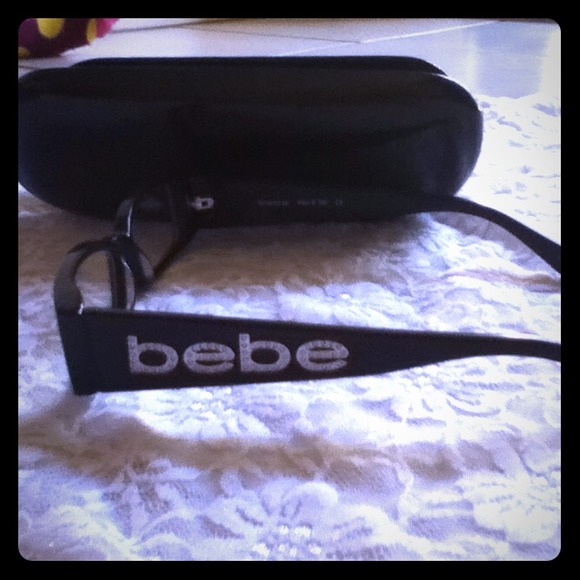 Like new BEBE Jeweled Frames