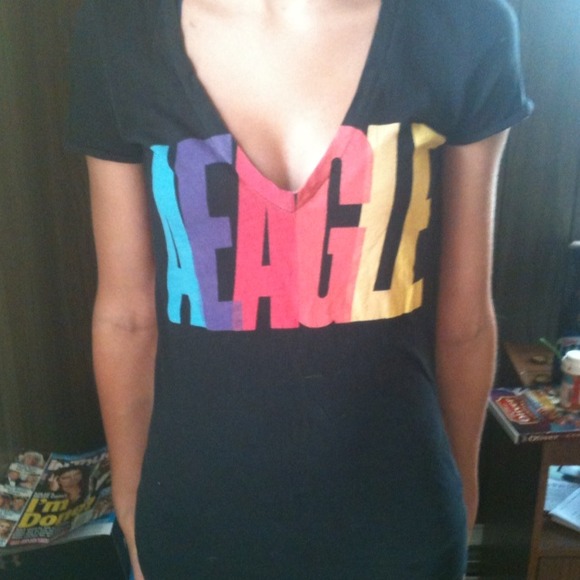 TRADED!! American eagle tee