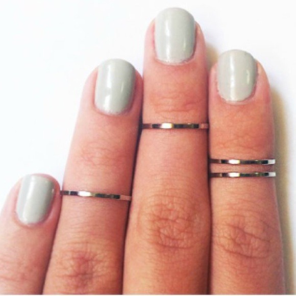 Midi Knuckle Rings - Picture 2 of 3