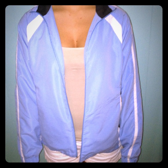 Blue athletic jacket - Picture 1 of 1