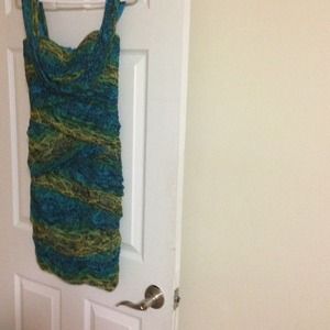 BCBG printed night out dress