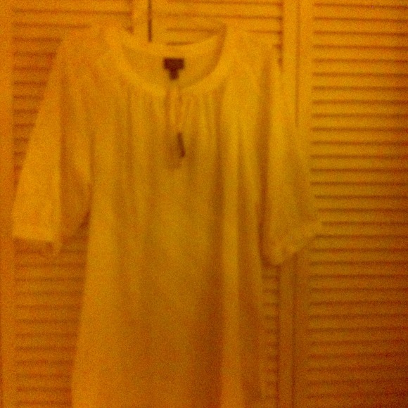 Blouse Nicole Miller XL Beige color