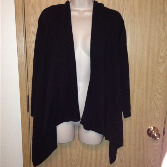 ❎Sold in bundle❎Black cardigan with hoody - Picture 4 of 4