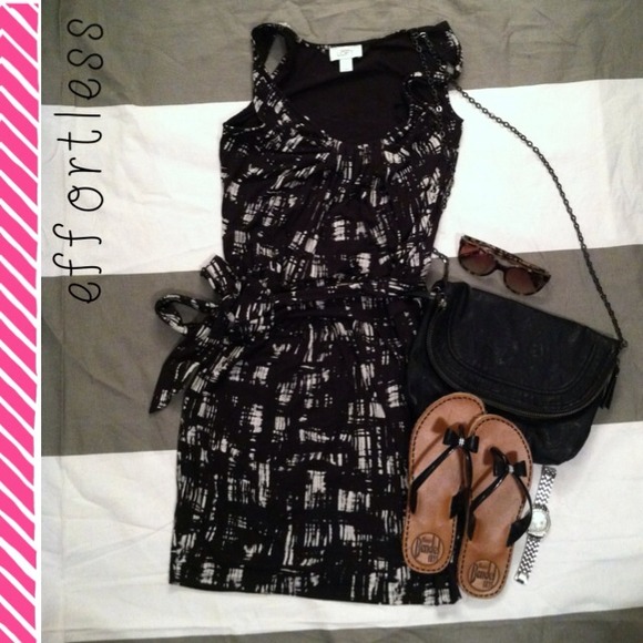 🚫🚫sold🚫🚫LOFT Drop Waist Dress
