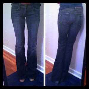 Citizens of humanity black flared jeans