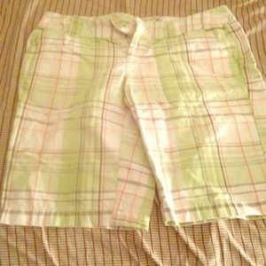 Nice pair of shorts ( green orange and green)
