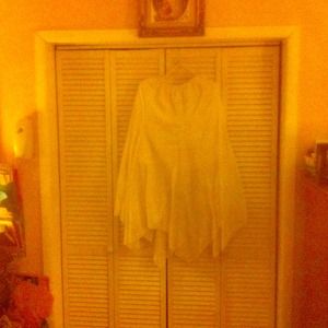Linen cotton skirt