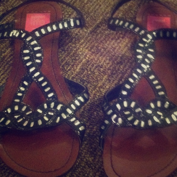 Black sandals