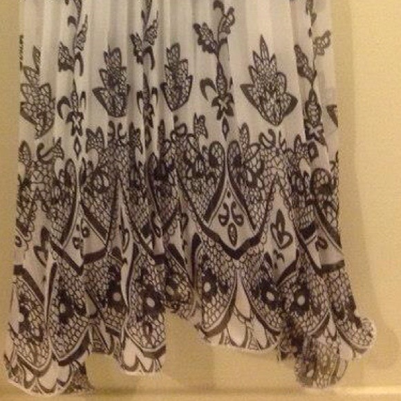 Sexy dress black/white polka dot - Picture 3 of 3