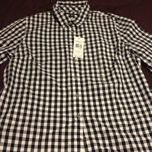 Womans button down top