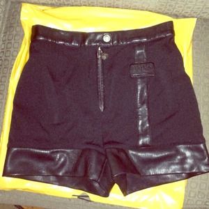 Vintage Versace high waisted shorts