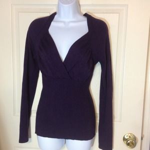 INC Dark purple sweater