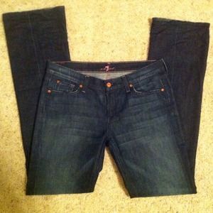 7 for All Mankind Dark Wash Jean