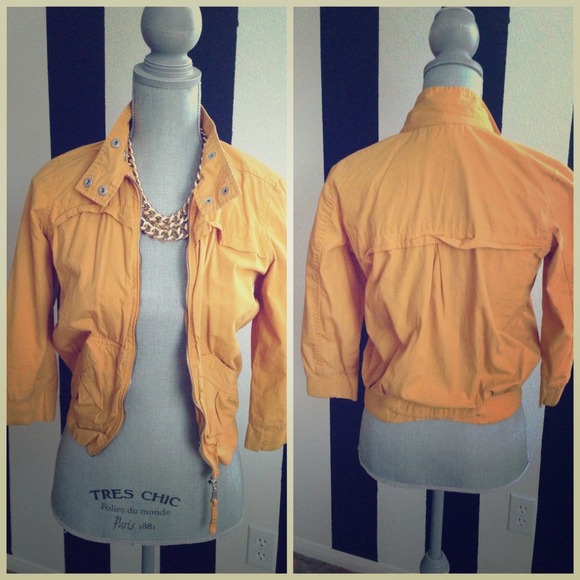 S🚫LD || Mustard Bomber Jacket