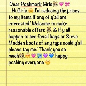 Thanks you so much girls, HAPPY POSHING😊