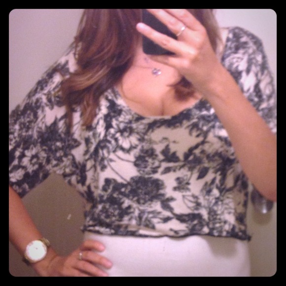 Floral Crop Top