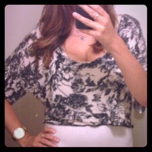 Floral Crop Top