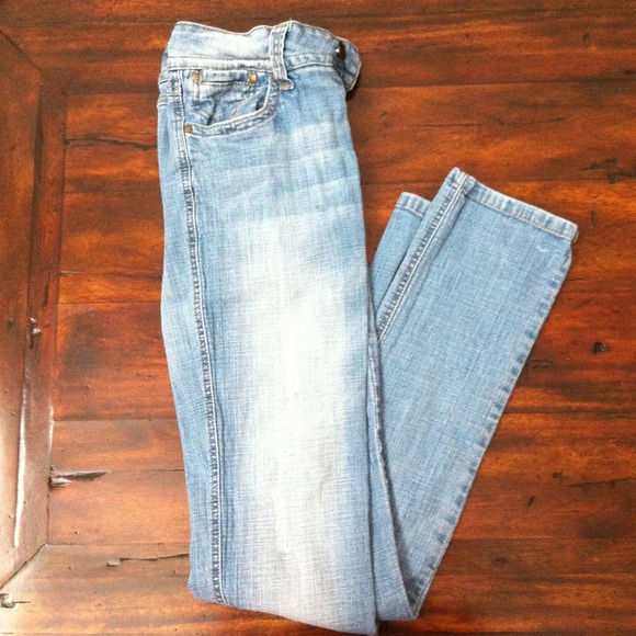 Light wash Hydraulic skinny jeans