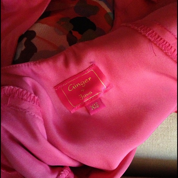 Silk & Chiffon Bright Party Dress - Picture 4 of 4