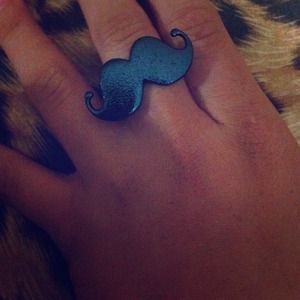 Mustache Ring