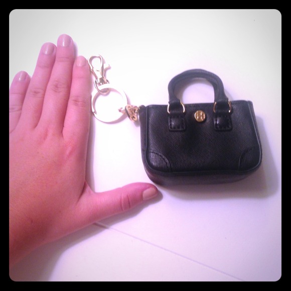 Tory Burch keychain / purse charm