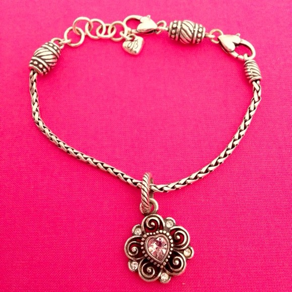 Brighton Silver Bracelet with Charm