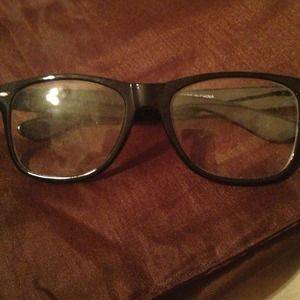Hipster fake glasses