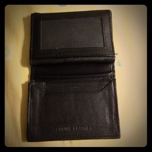 ✂SALE✂LEATHER CREDIT CARD WALLET 📌USED📌