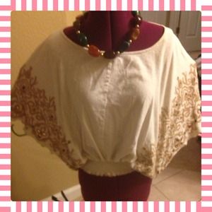 Fun authentic SPORTSGUL tan top