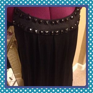 Elegant authentic SANGRIA black little dress