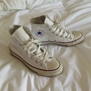 Converse White Chuck Taylor High Tops