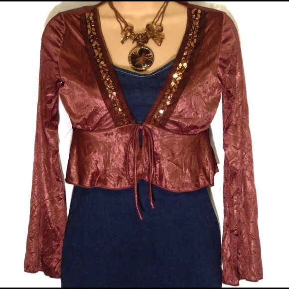 🚫SOLD🚫#78 Copper Jacket by MIKK Couture