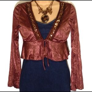 🚫SOLD🚫#78 Copper Jacket by MIKK Couture
