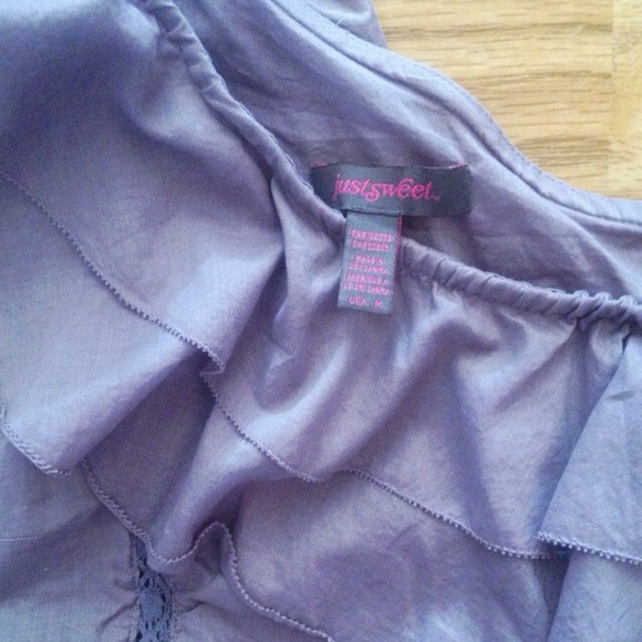 BUNDLED!!****So Sweet one shoulder top! - Picture 3 of 3