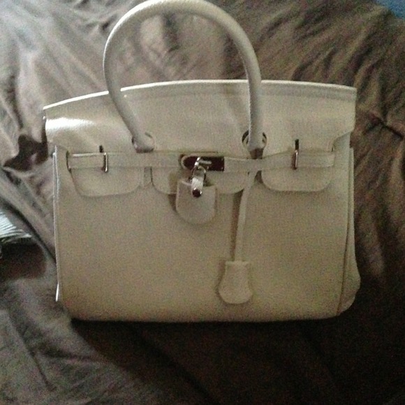 White bag (birkin style)