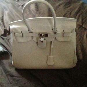 White bag (birkin style)