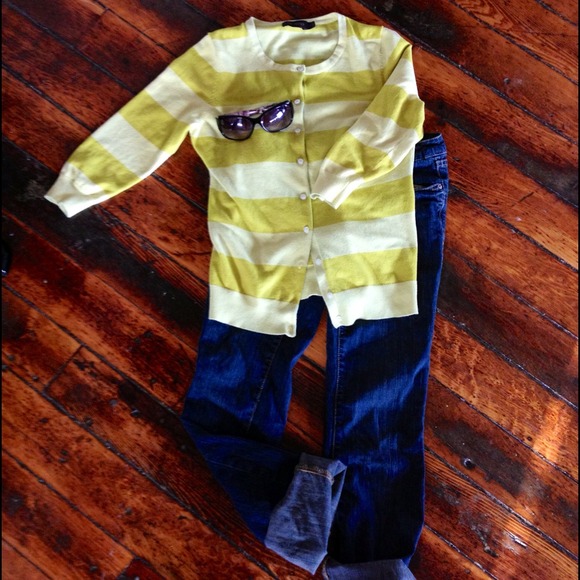 ***RESERVED***  The Limited. Striped cardigan