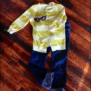 ***RESERVED***  The Limited. Striped cardigan