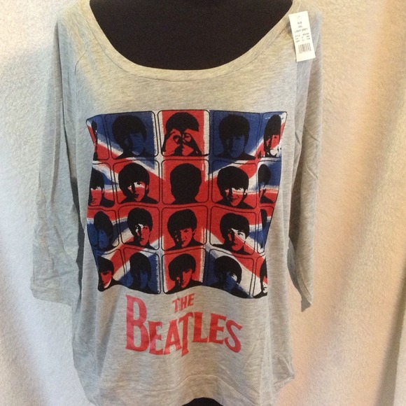 BEATLES (Union Jack) Top ~ XXL