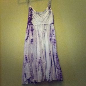 Delia's Purple Tye-dye dress