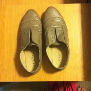 New pair of shoes worn only during a musical