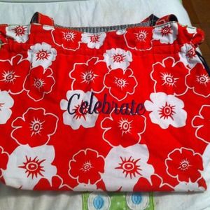 "Celebrate" Thirty-one clench bag.