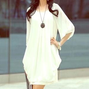 💥💥💥reduced!! White chiffon dress